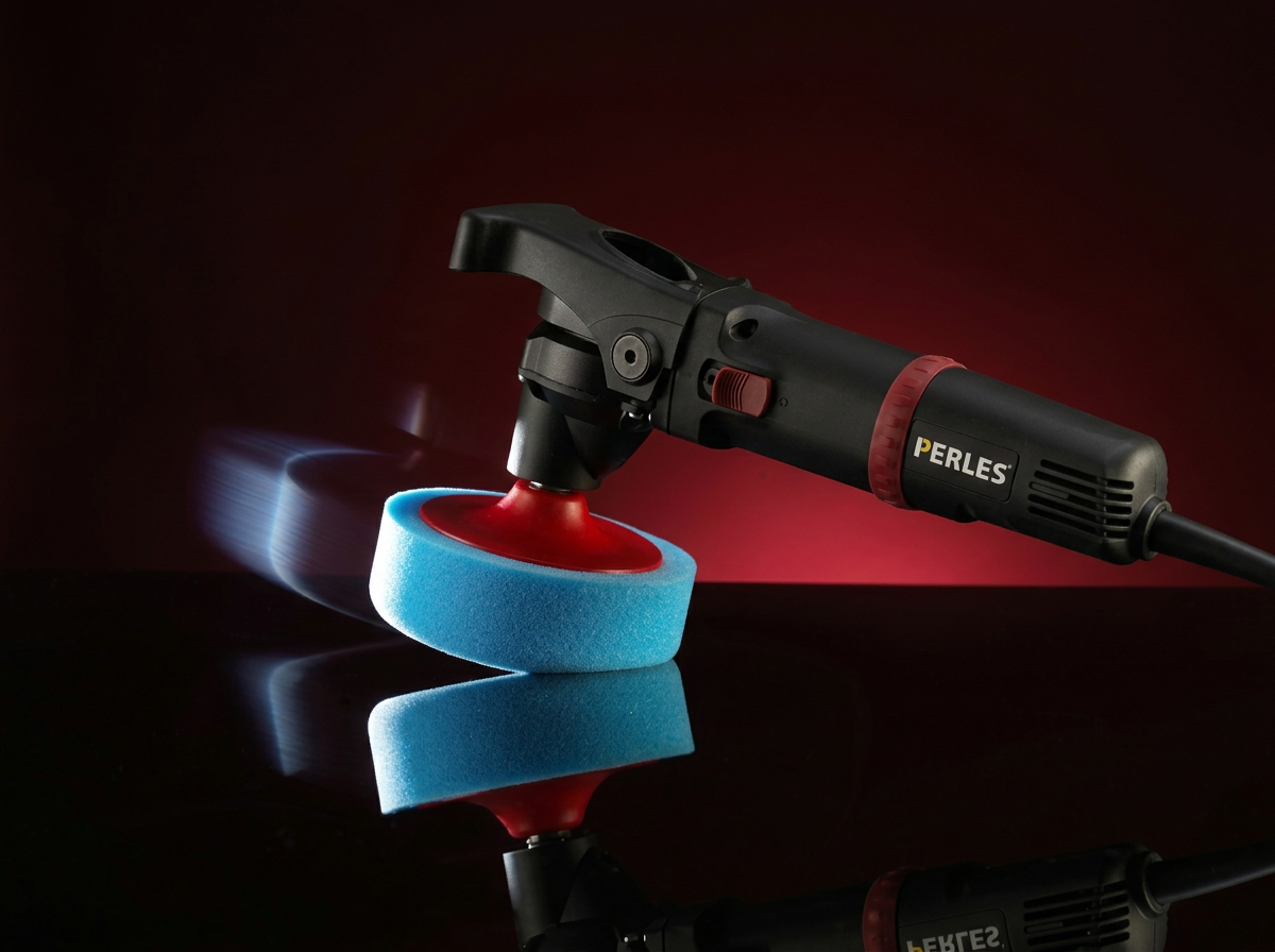 PERLES electric hand tool in action